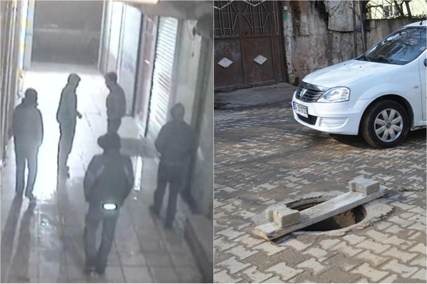 Hırsızlar iş yerleri ve rögar kapaklarına dadandı Hırsızlar iş yerleri ve rögar kapaklarına dadandı